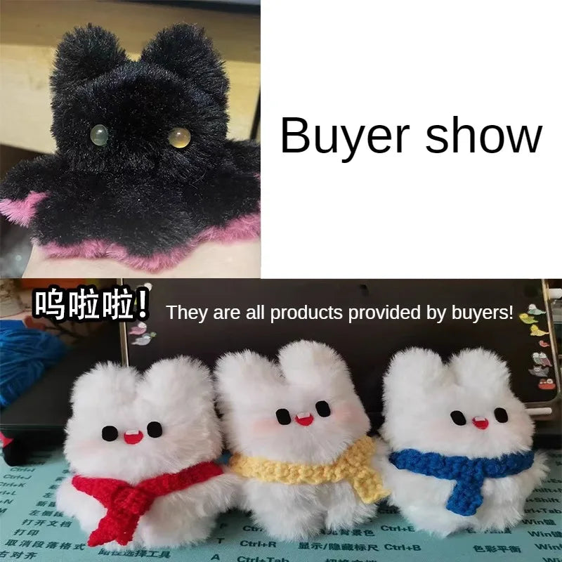 Plain Faux Fur Fabric Smooth by the Meter for Clothes Coats Dolls Sewing Thickened Imitation Rex Rabbit Plush Textile Soft Silky