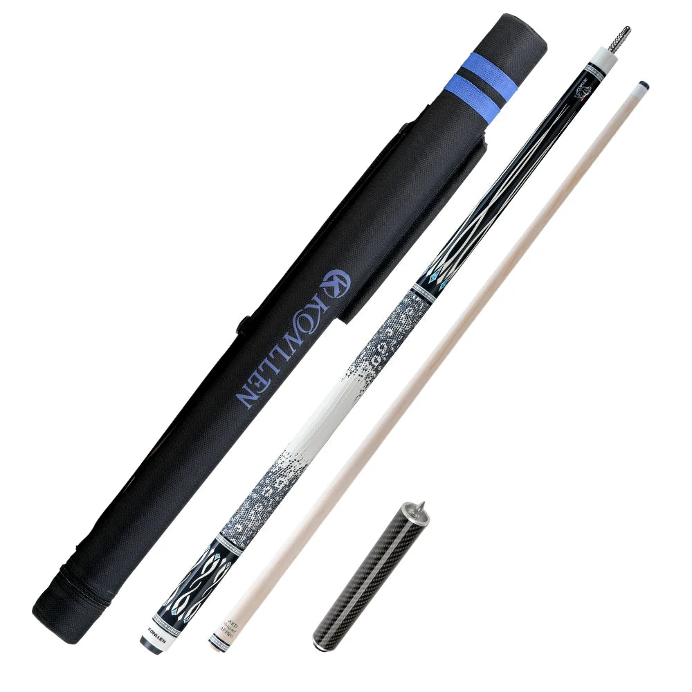 KONLLEN Pool Cue Stick Pro Taper Canadian Maple Billiard Pool Sticks for Adults With Low Deflection Shaft (10.5mm/11.5mm/12.5mm