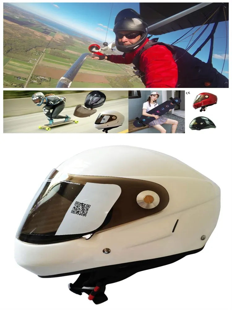 En 966 Paragliding Helmets Hang Paragliding Helmets Long Board Helmet GD-F