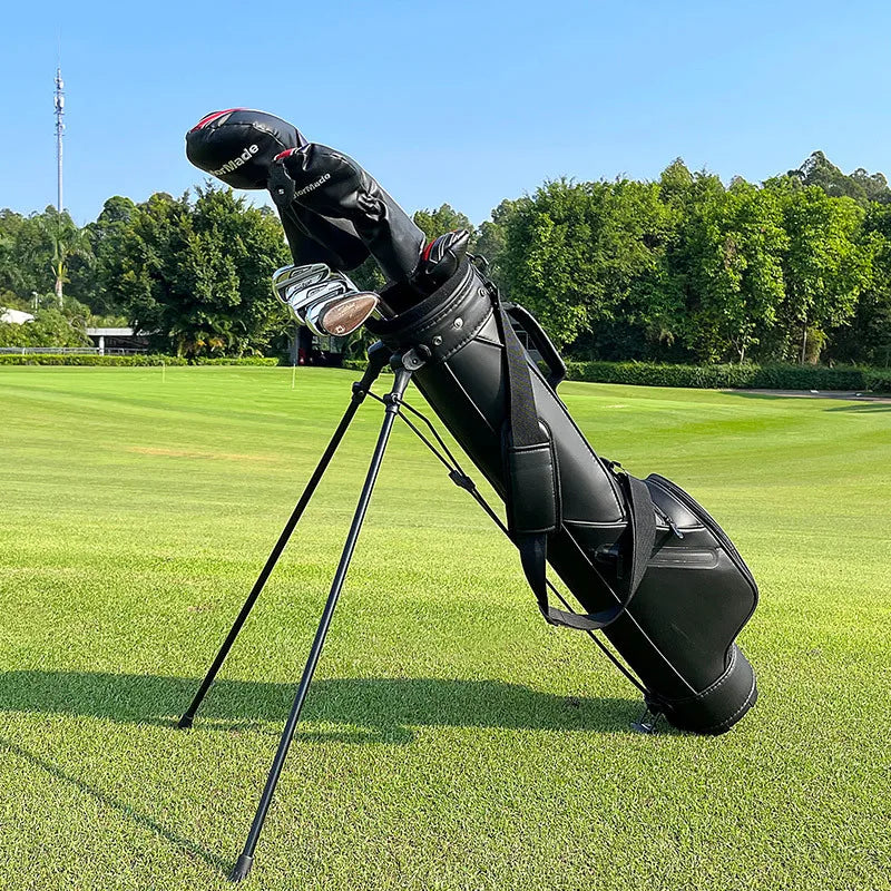 PlayEagle Large Capacity Golf Rack Bag Nylon Lightweight Adult Portable Golf Clubs Rack Bag Can Accommodate 7 Clubs