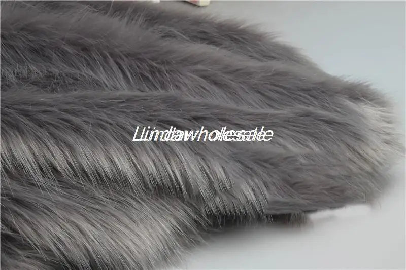 Wholsale Imitation Fox Plush Fur,cloth Counter Carpet Material,faux Fur Fabric,160cm*50cm/Pcs