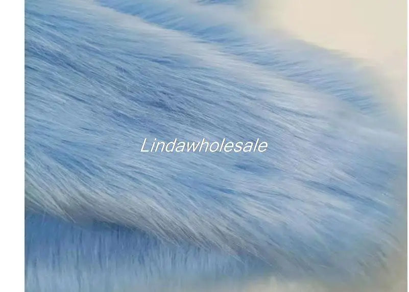 Wholsale Imitation Fox Plush Fur,cloth Counter Carpet Material,faux Fur Fabric,160cm*50cm/Pcs