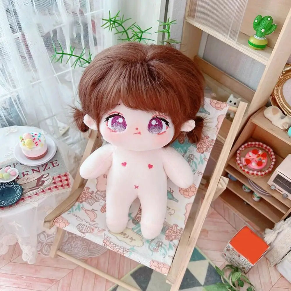 Durable Plush 20cm Cotton Doll Soft Stuffed Can Be Placed in a Shape Plush Doll Cartoon Anime Cute Plush Toy