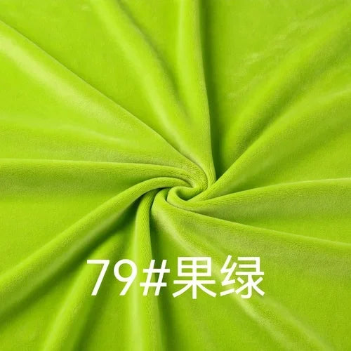 50CM* 50CM Crystal Super Soft Fluff Length 1mm Short Plush Fabric Doll Pillow Cover Blanket Pet Nest Bedding DIY Clothing Fabric