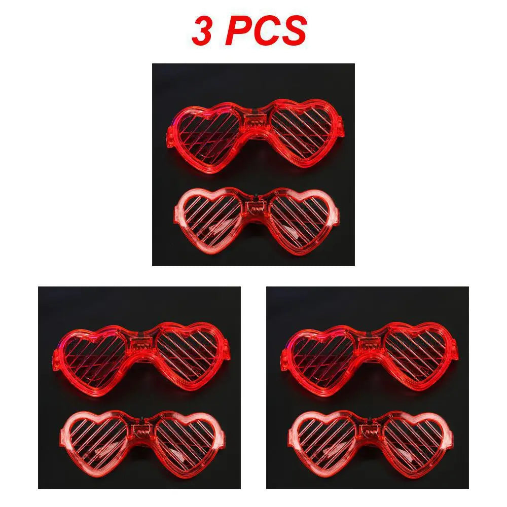 Sense of Future Science Technology LED Luminous Glasses Ins Popular Punk Goggles Party Christmas Colorful Light Shades Decor