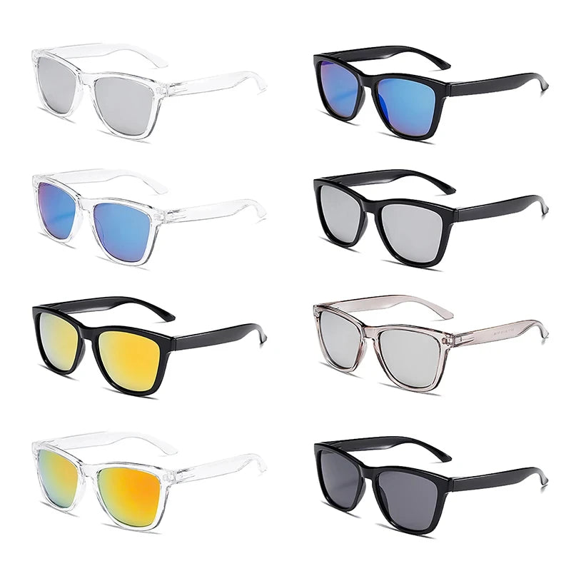 Retro Polarized Sunglasses Clear Night Vision Sunglasses Retro Men Women Brand Designer Sun Glasses UV400