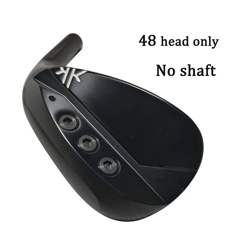 KYOEI Wedges Set 48 52 56 60 Degree Black/Silver Forged Golf Wedge Head Only CNC Milled High-Quality No Shaft KYOEI Golf