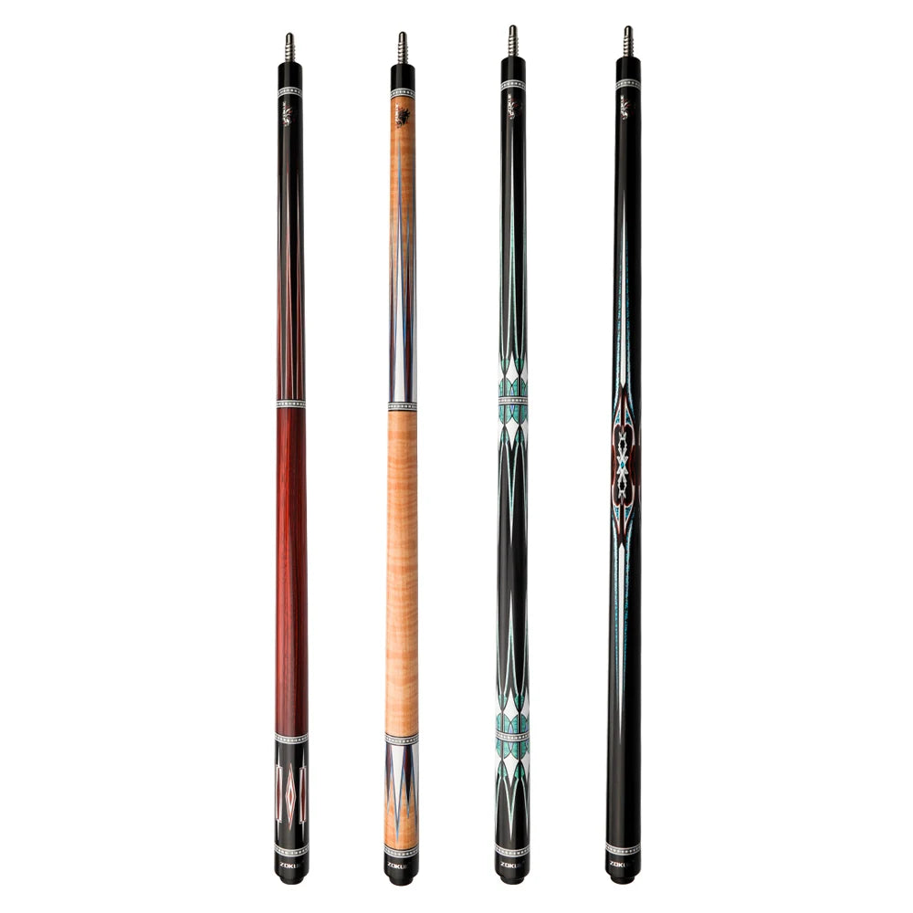 ZOKUE 3 Cushion Billiard Cue Stick With Professional Carom Taper 12mm Tip 142 Cm Libre Cue for Carom Cue