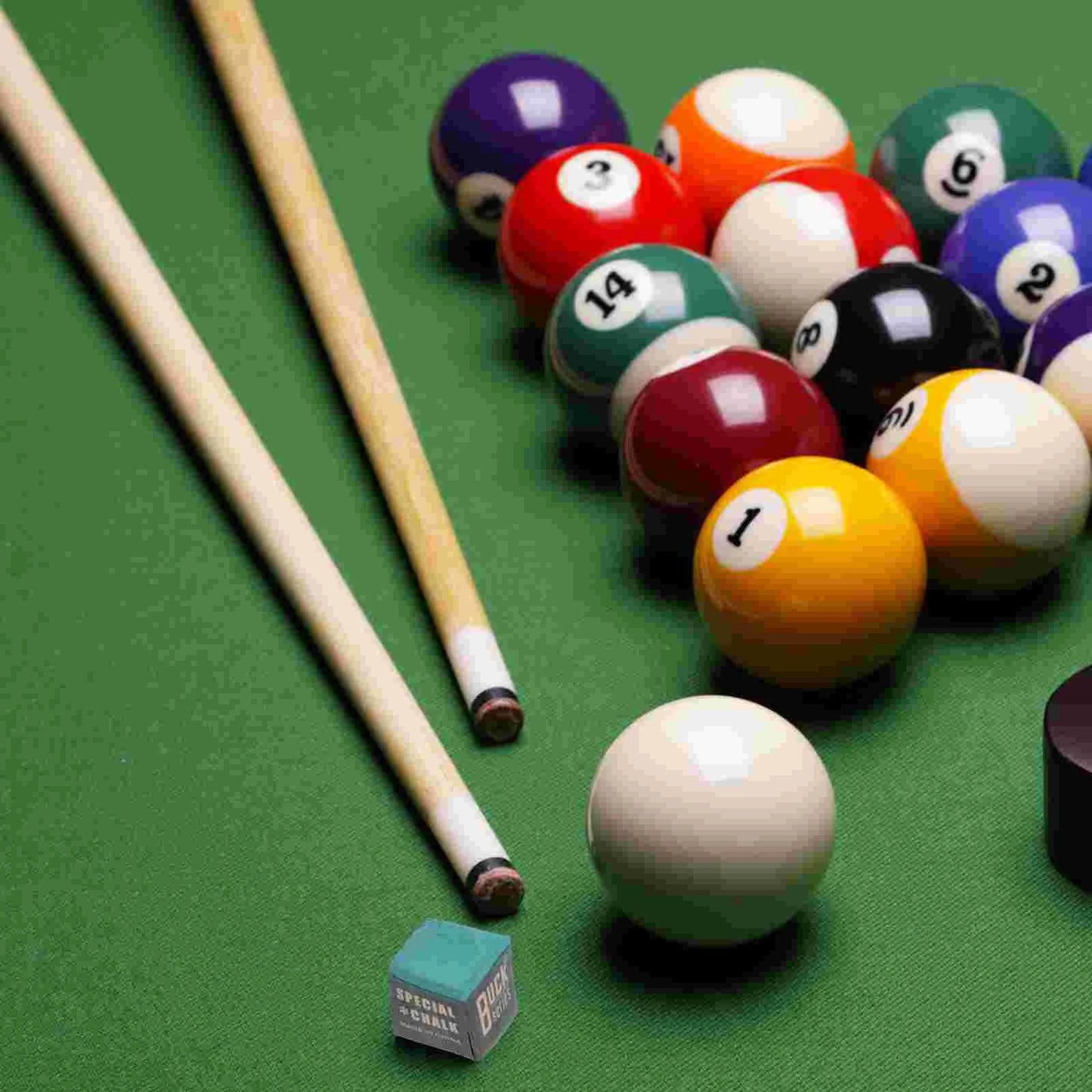 12Pcs Cue Stick Wiping Powder Pool Table Cue Chalk Billiards Playing Accessories Pool Cue Chalk Cubes for Pool Billiard Snooker