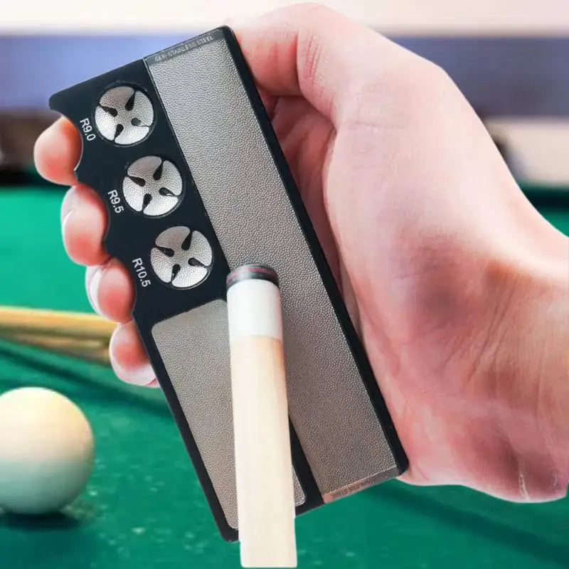 Pool Cue Tip Shaper 4 in 1 Billiard Tip Repair Tools Cue Tip Shaper Tool Pool Cue Shaper Pool Cue Accessories for Replacement