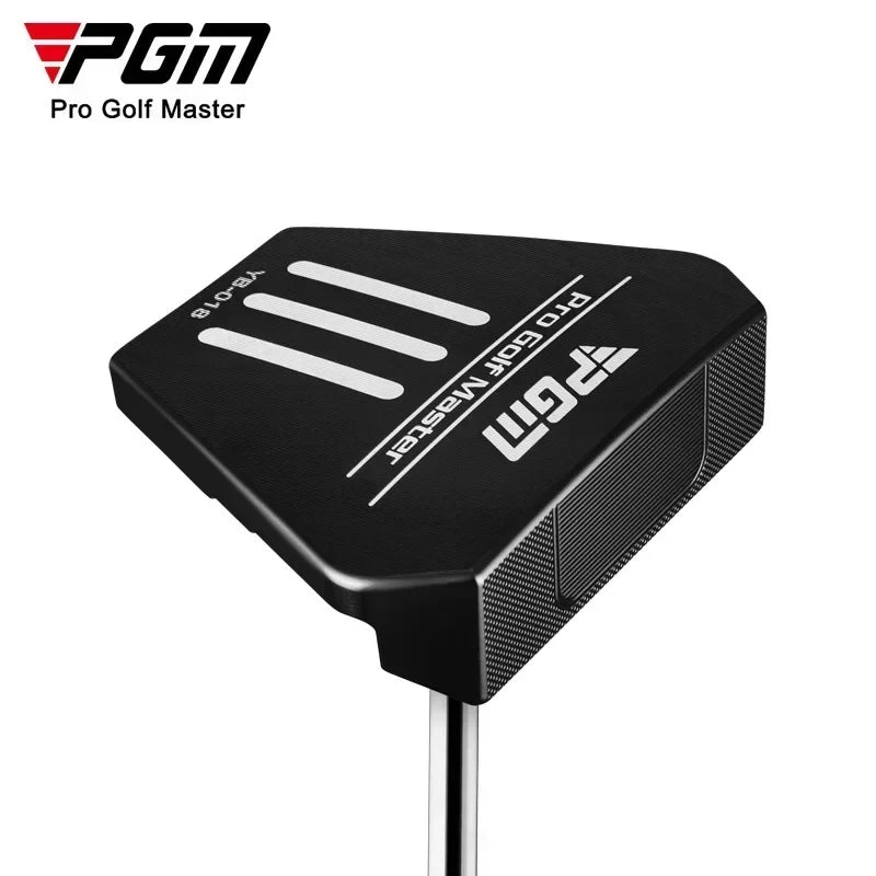 PGM New Golf Putter Stainless Steel Shaft Flat-Push Club Reversible Handle Aiming Post Easy to Use for Beginners