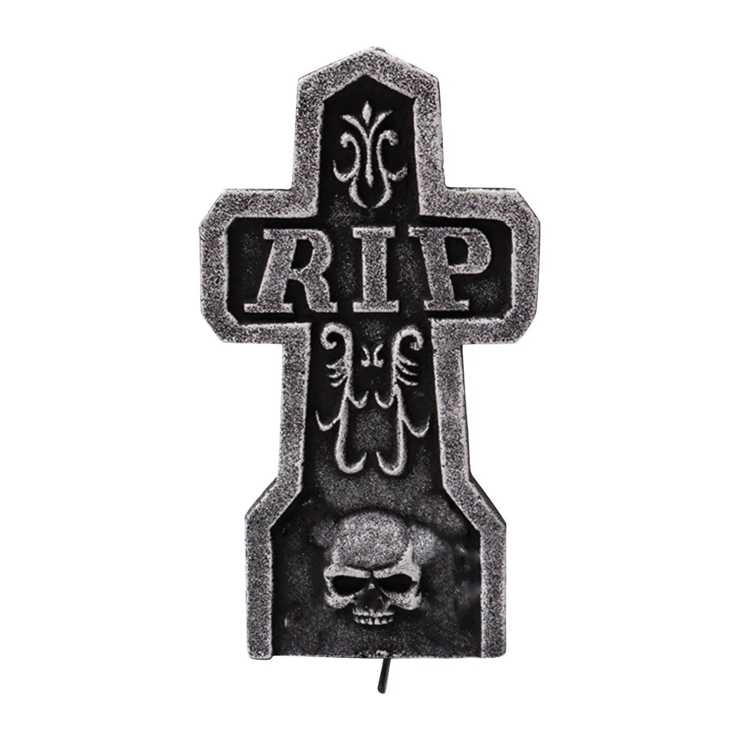 Halloween Foam Tombstone Decoration Haunted House RIP Stone Grisly Props Party Decor Skeleton Tombstone Yard Halloween Decor