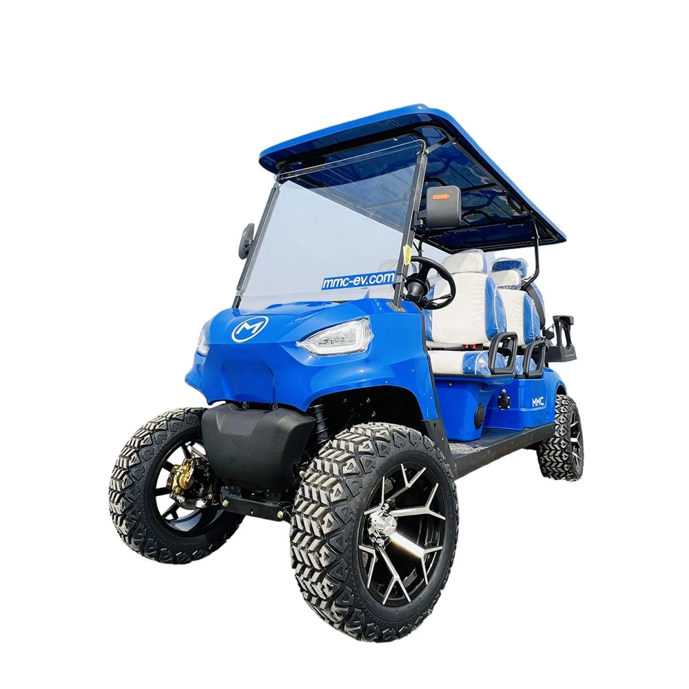 Comfortable Driving Golf Carts Electric Golf Buggy Factory 4+2 Seat Sightseeing Bus Club Cart 6 Seater Electric Golf Cart