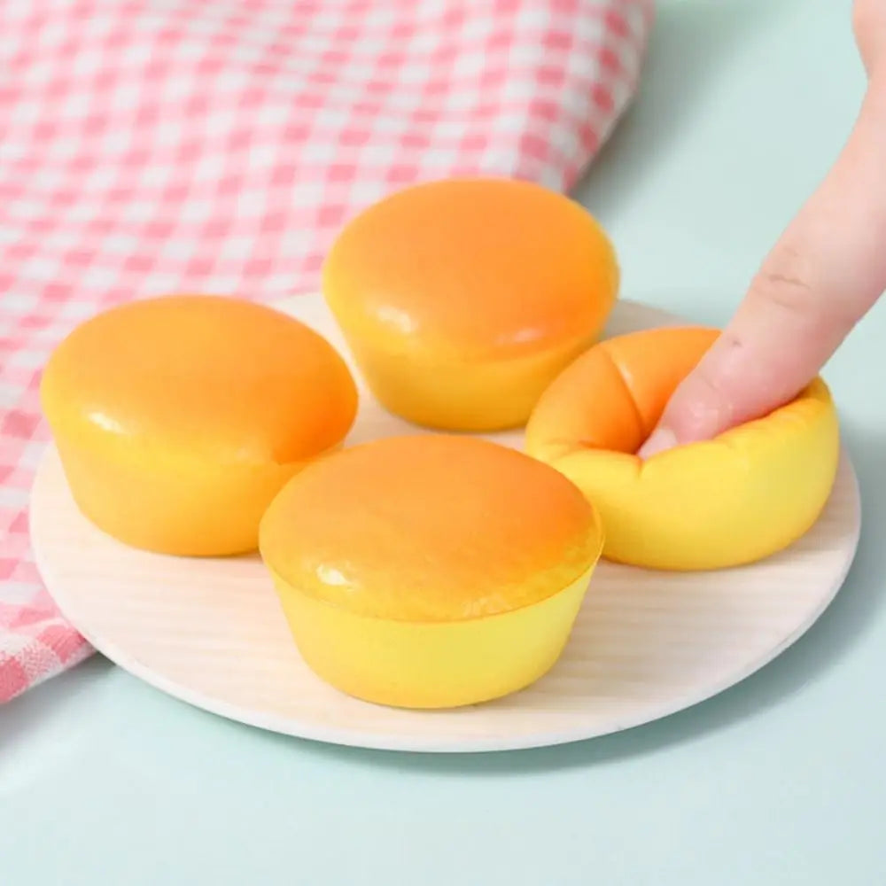 Donuts Bread Slow Rebound Toy Simulation Food Play PU Bread Puff Slow Rebound Toy Funny Cake Squeeze Dessert Toy Children Toys