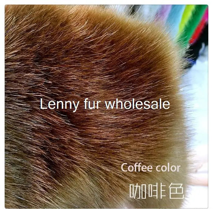 Wholesale Quality Pile 3-3.5cm Faux Fur Fabric,plush Fabric Imitation Fox Fur Clothing Collar Fur Carpet Decoration Materials