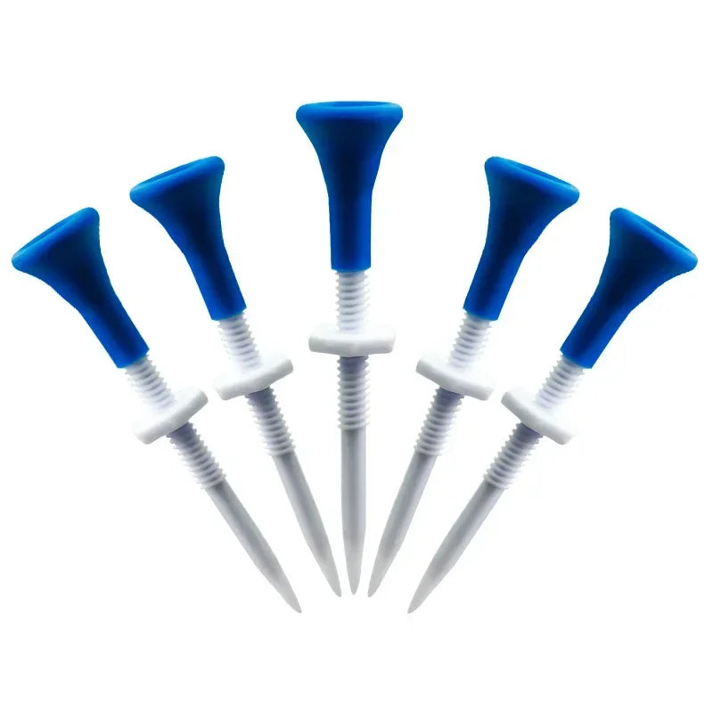 Height Adjustable Golf Tee Plastic Silicone Golf Tees for Driver Step Down Golf Ball Holder Training Ball Stand Accessories