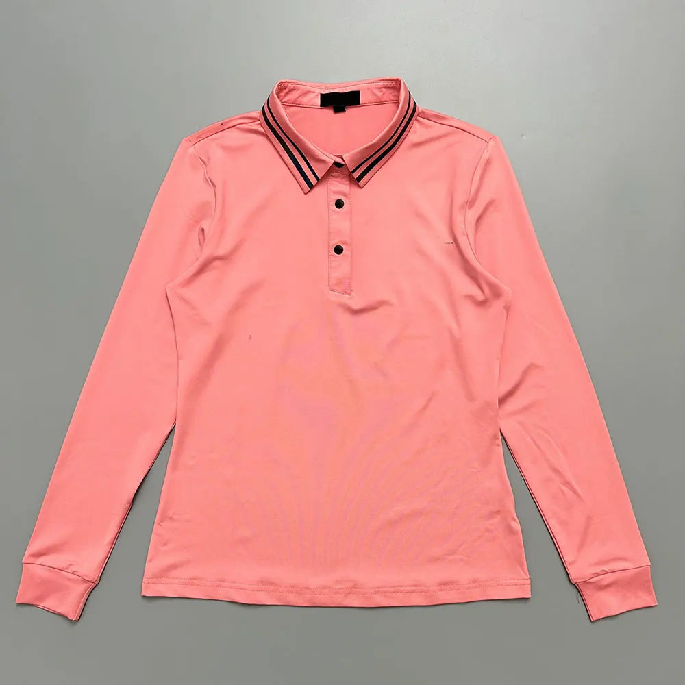 2025 New Golf Women's T-Shirt Autumn Sports Shirt, Comfortable, Skin Friendly, Breathable, Free Shipping