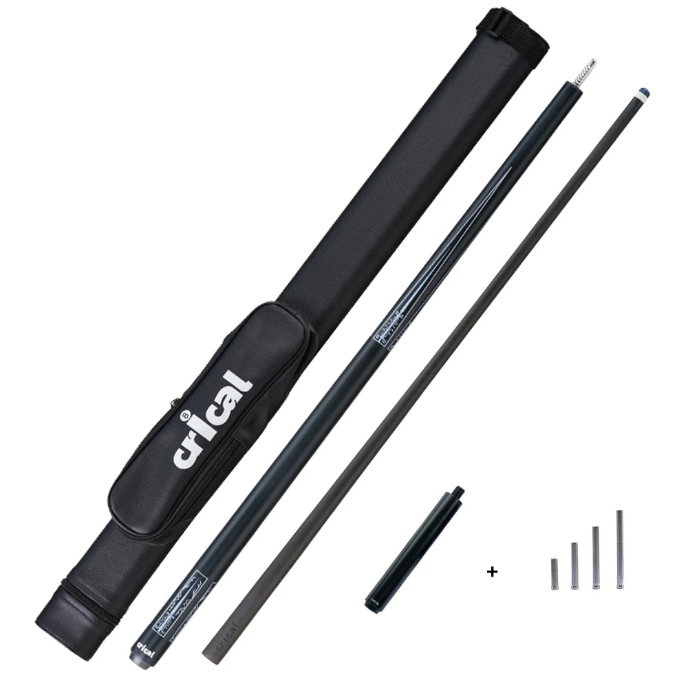 CRICAL Carbon Fiber Pool Cue Stick Billiard Cue Sticks Professional Low Deflection Pool Sticks With 12.5mm Tip and Radial Joint