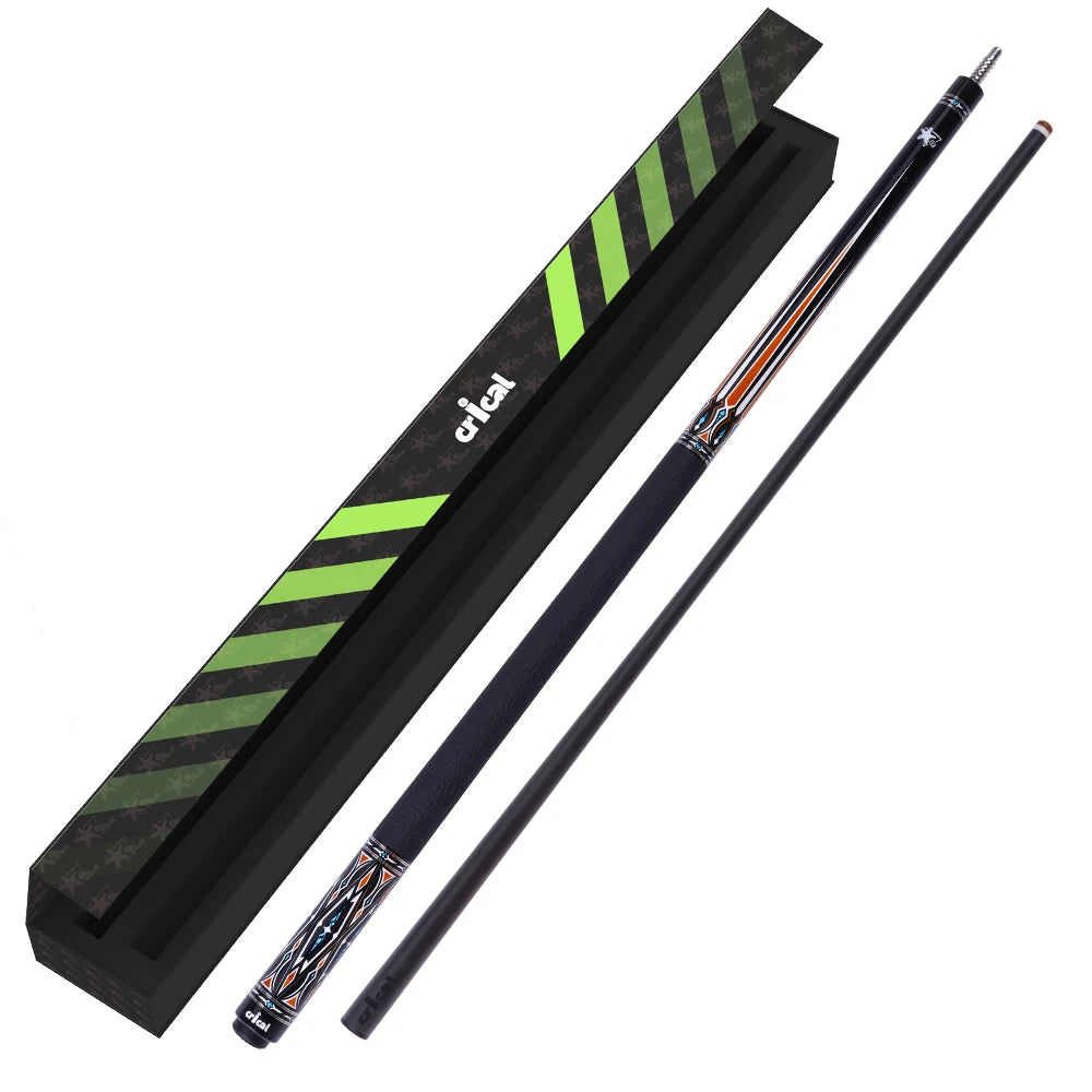 CRICAL Carbon Fiber Pool Cue Stick Professional Pool Sticks Low Deflection Tournament Level Billiard Cues With 12.5mm Tip