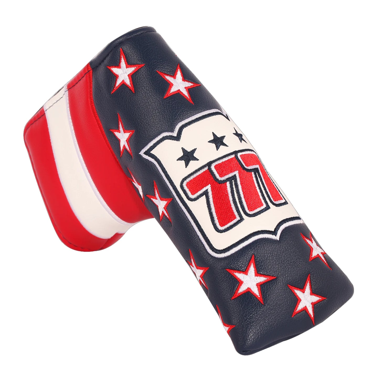 Blade Covers Golf Putter Blade Cover White Golf Putter Cover Headcover Closure for Blade Golf Putter