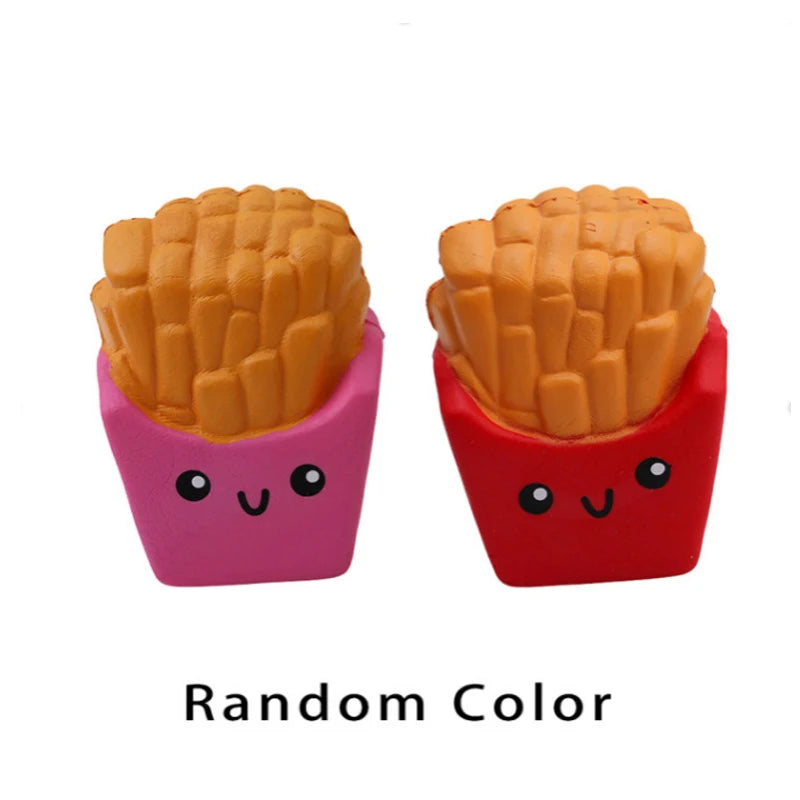 Squishy Toy Cute Food Antistress Pink Milk Tea Donuts Rising Toys Abreact Soft Squishi Stress Relief Toys Funny Girls Gifts