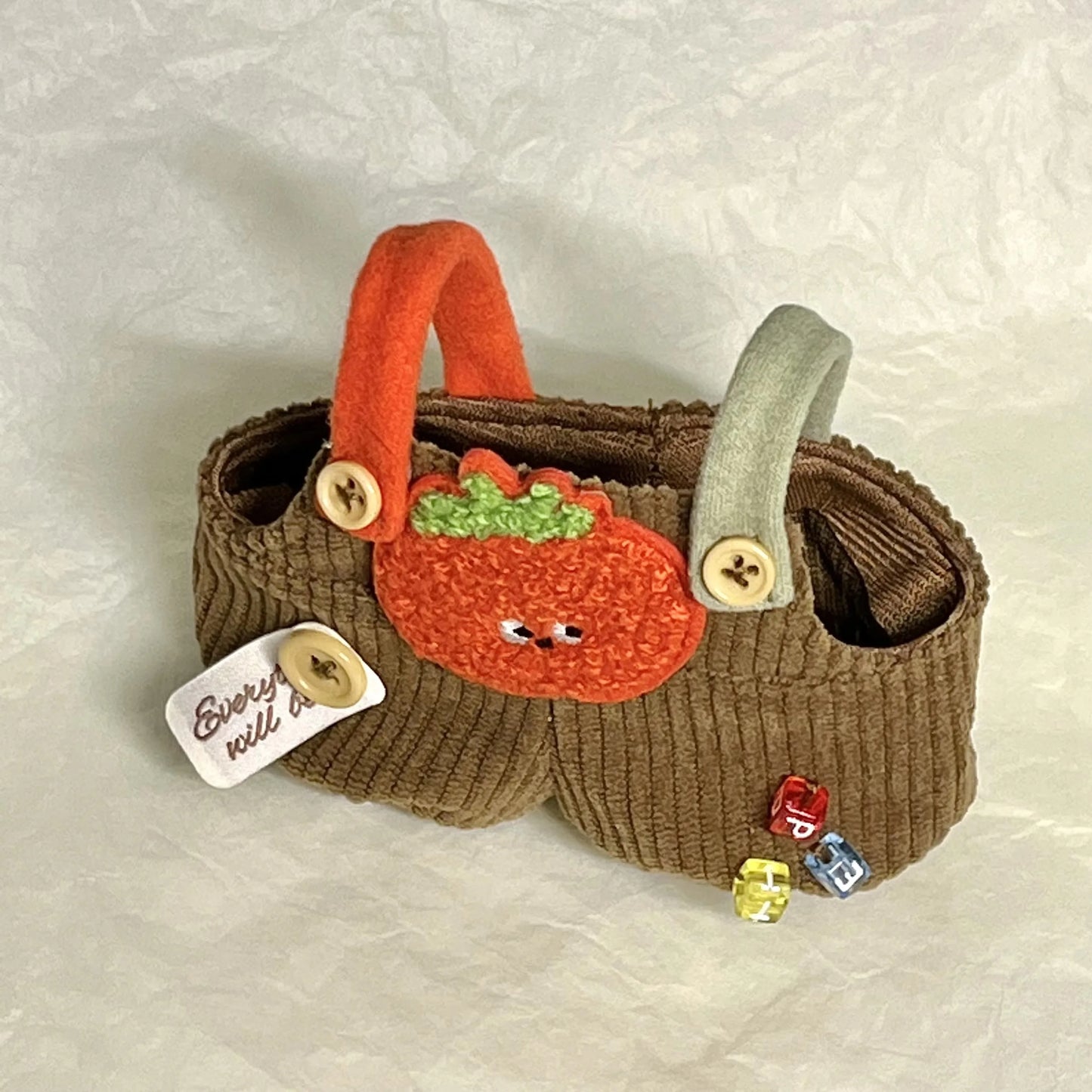 17cm Cute Mini Plush Doll'S Clothes Outfit Accessories Labubu Idol Dolls Donut Overalls Clothing DIY Kid Gift Strap Labubu Pants