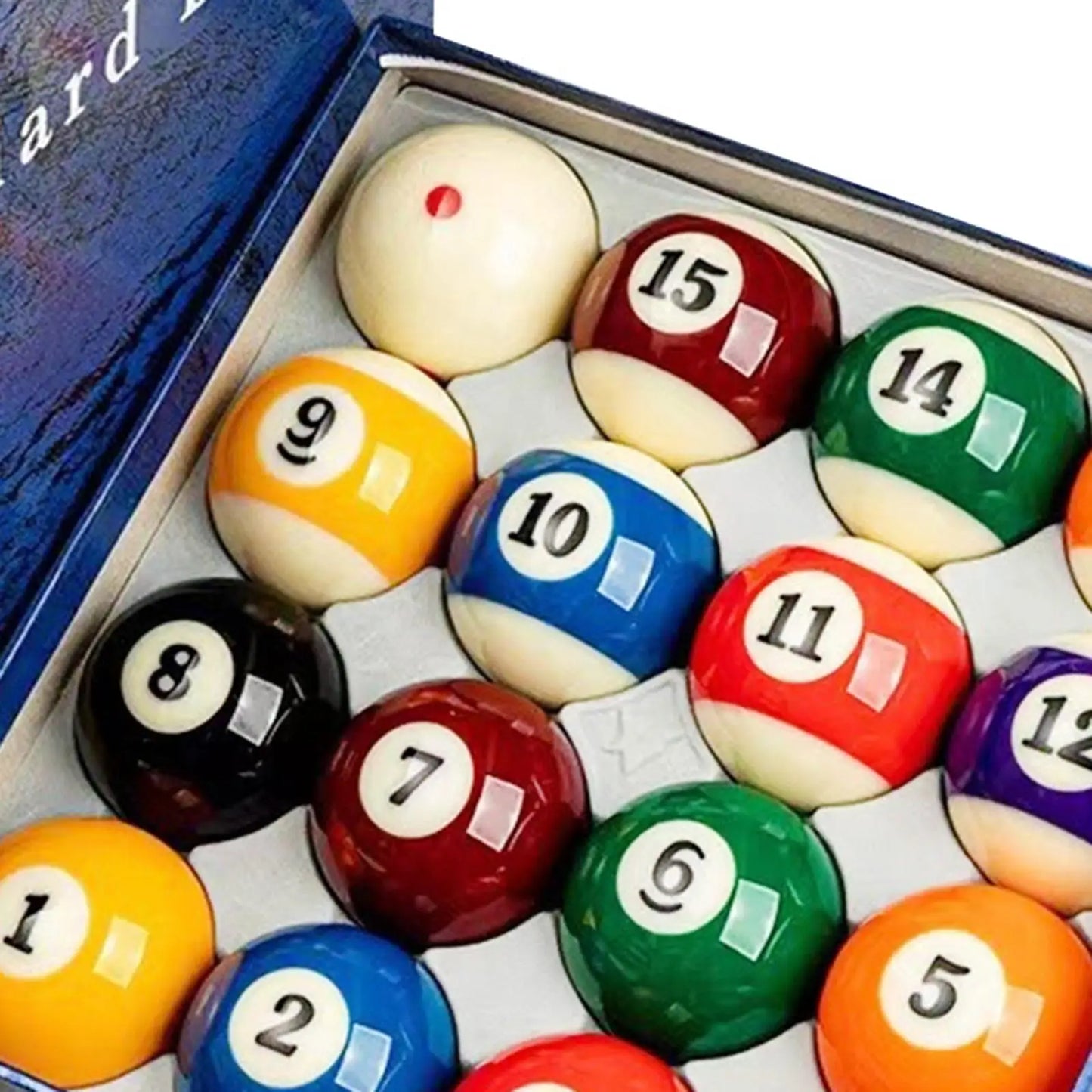 16Pcs Pool Table Balls Professional Billiard Balls for Bars Game Rooms Clubs