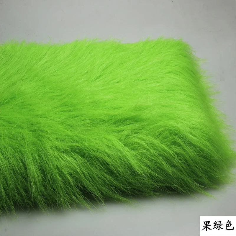 4 Kinds of Purple 12cm Long Pile Fur Faux Fur Fabric Soft Plush Faux Fur Fabric Sewing DIY Toy Home Background Decoration Cloth