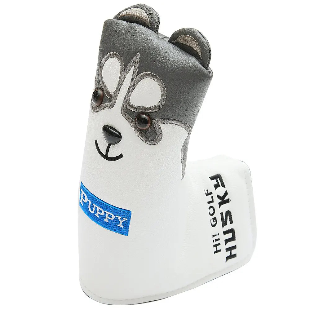Blade Covers Golf Putter Blade Cover White Golf Putter Cover Headcover Closure for Blade Golf Putter