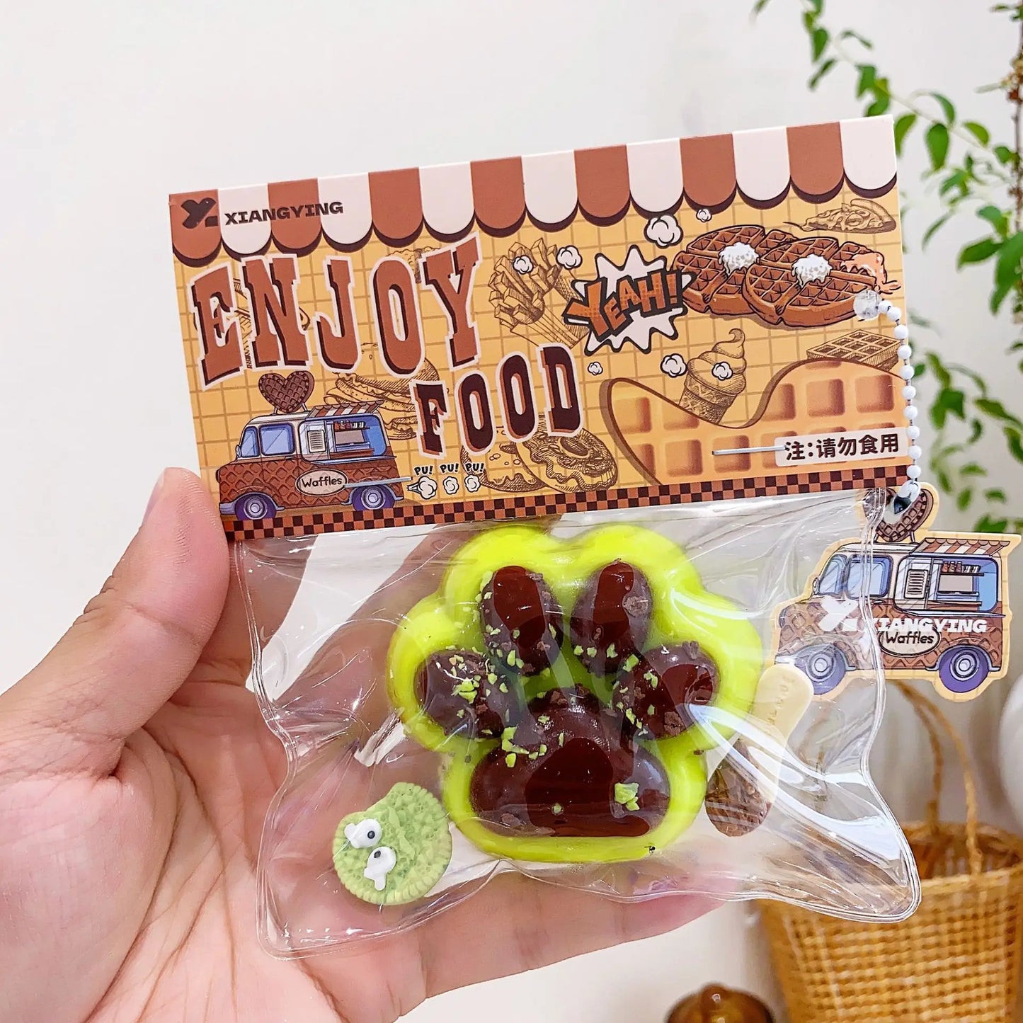 Squishy Food Creative Kids Fidget Toy Simulation Exquisite Waffle Bread Toast Donuts Slow Rising Squeeze Stress Relief Toys