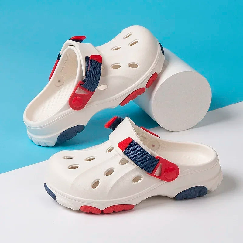 Children Shoes Boy Sandals Summer Cute Summer Clogs 3 to 7 Years Kids Indoor House Shoes Sneaker Casual Sports Boy Slipper Shoes