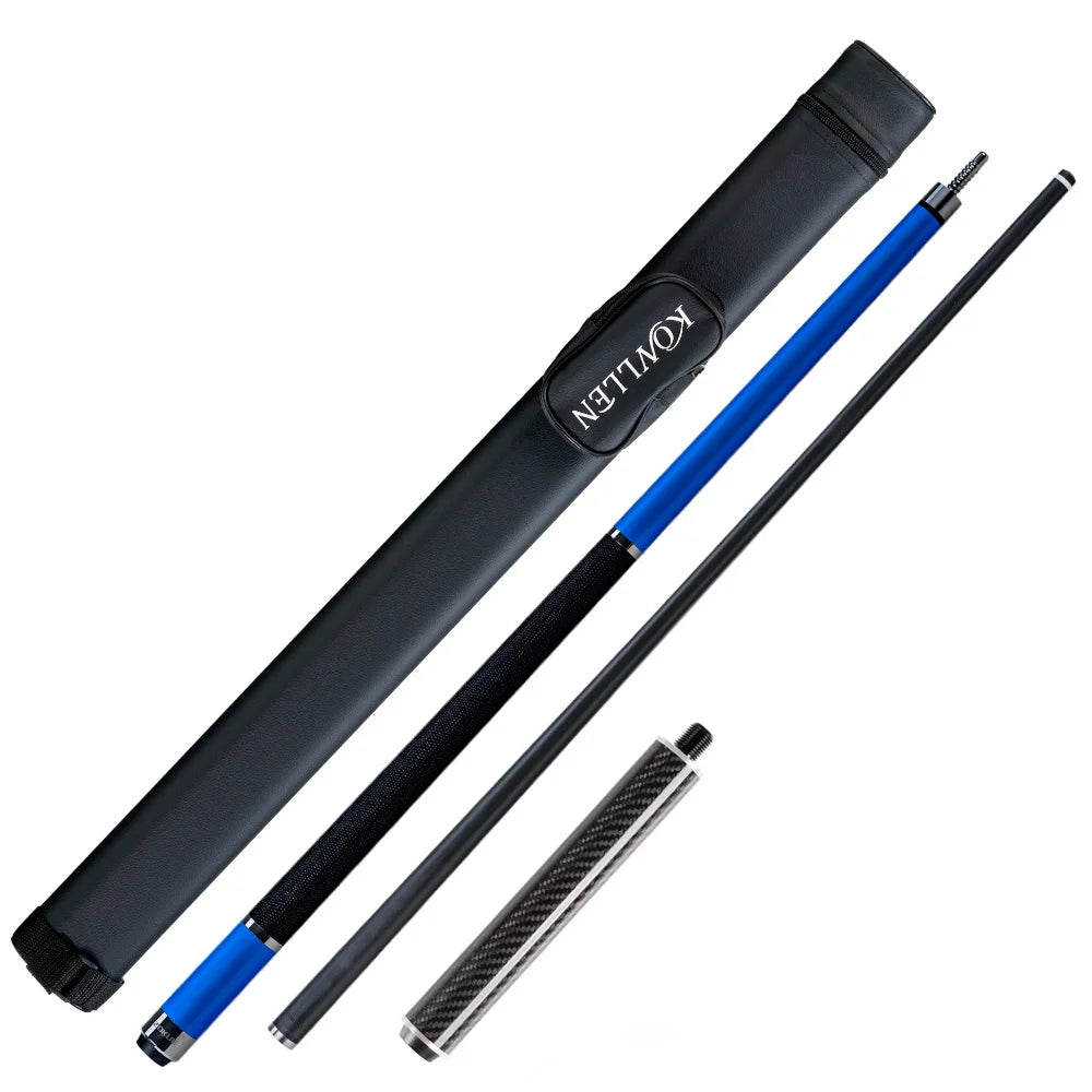 ZOKUE Carbon Fiber Pool Cue Elite Series With 12.5mm Low Deflection Full Carbon Technology Cue Stick for Billiard Cue Stick Kit