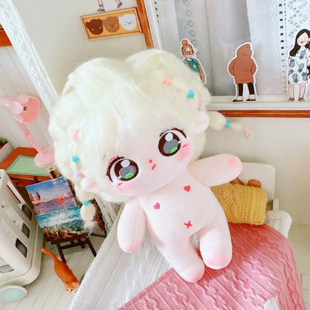 Durable Plush 20cm Cotton Doll Soft Stuffed Can Be Placed in a Shape Plush Doll Cartoon Anime Cute Plush Toy