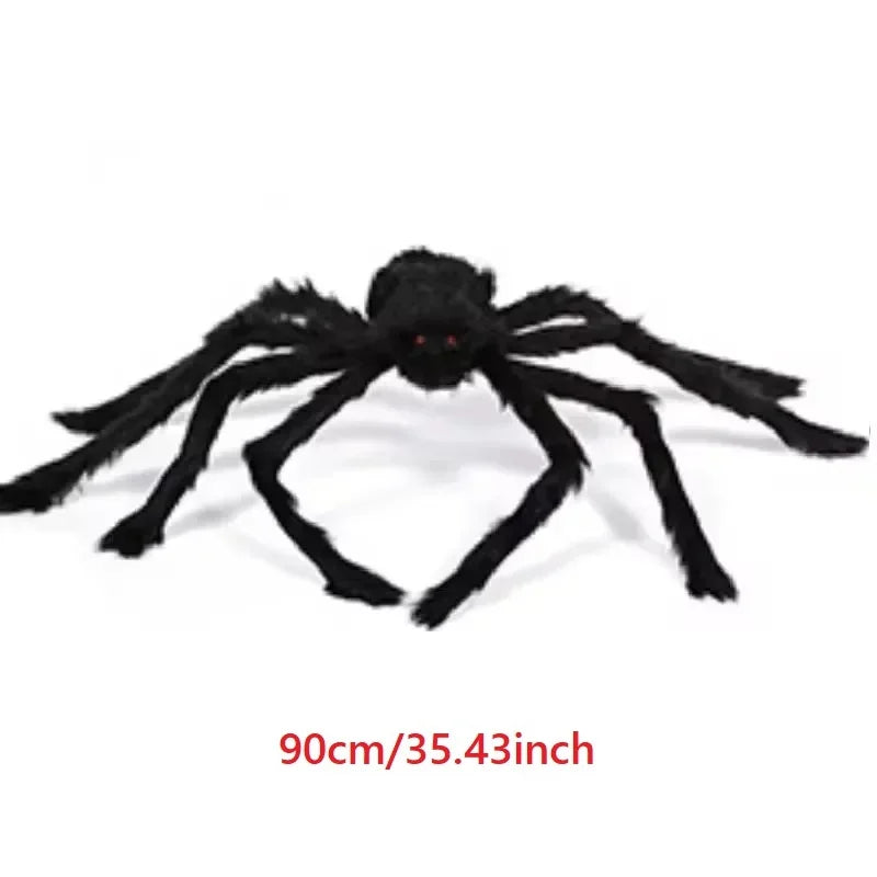 Horror Halloween Spider Web Giant Stretchy Cobweb for Yard Outdoor Haunted House Bar Decoration Supplies Halloween Party Props