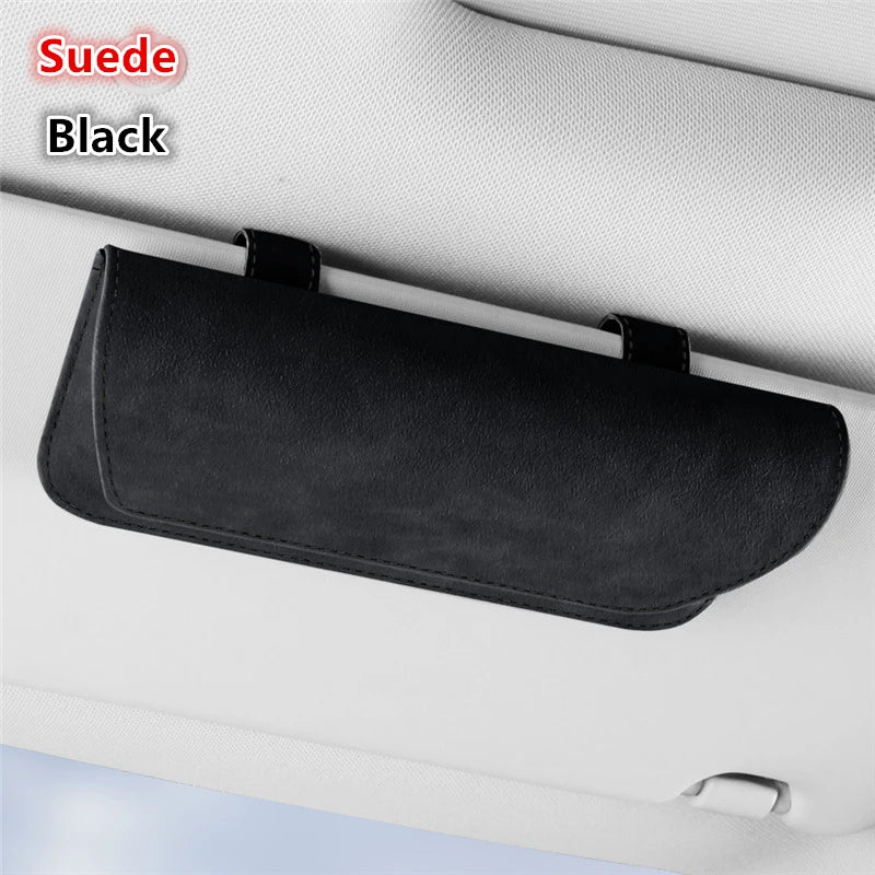 Car Glasses Case Organizer Storage Car Eyeglass Case Glasses Box for Car Sun Visor Organizer Sunglasses for BMW Glasses Case