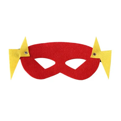 Superhero Kids Cosplay Masks Hulk Spiderman Captain America Mask for Boys Girls Birthday Party Halloween Accessory Props