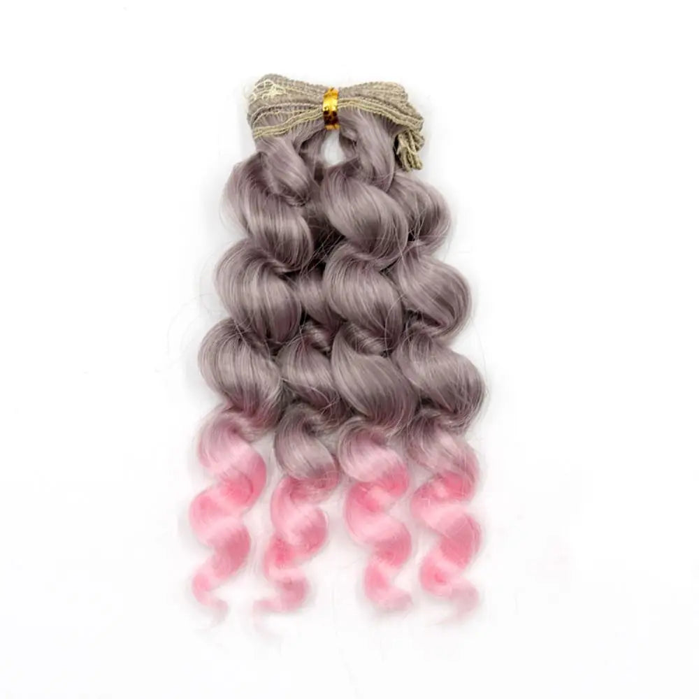 Doll Hair Msiredoll Bjd Wig Curly Doll Hair Toy for Kid Doll Hair Wig BJD Wigs DIY Toy BJD Curly Doll Hair