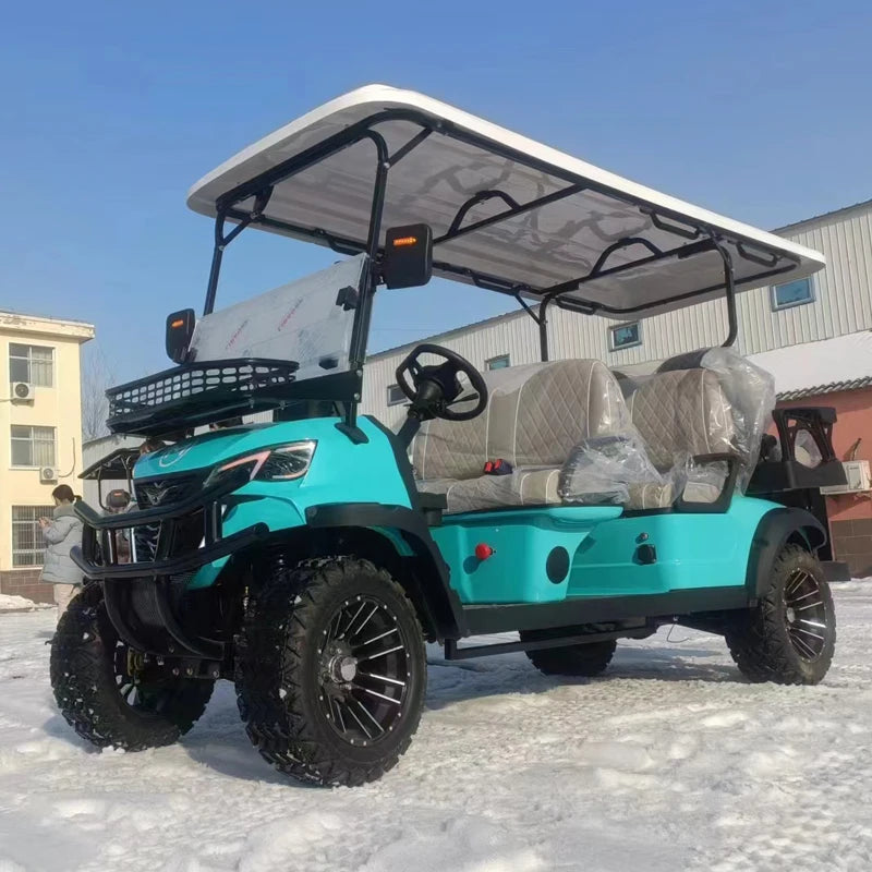 4 Wheel Drive Golf Buggy Car New Electric Hunting Golf Cart for Sale
