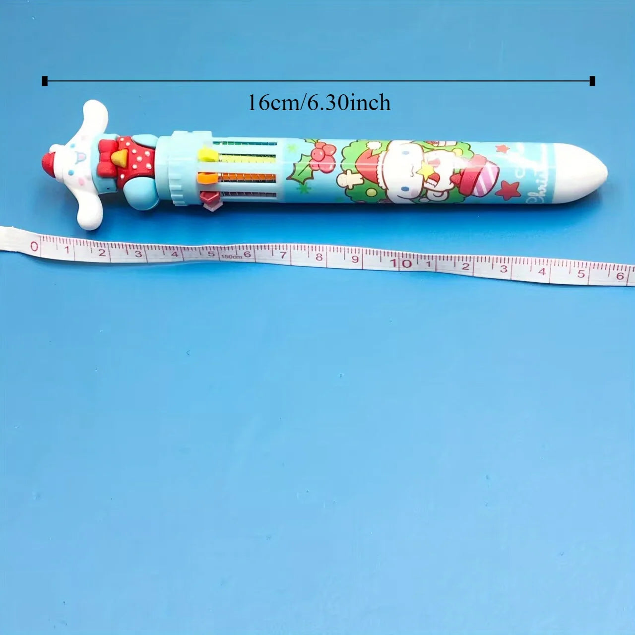 1pc/6pcs Sanrio Cartoon Ballpoint Pen, Kuromi, Hello Kitty, Cinnamoroll, 10 Color 0.7 Stationery Draw Writing Mark Pen