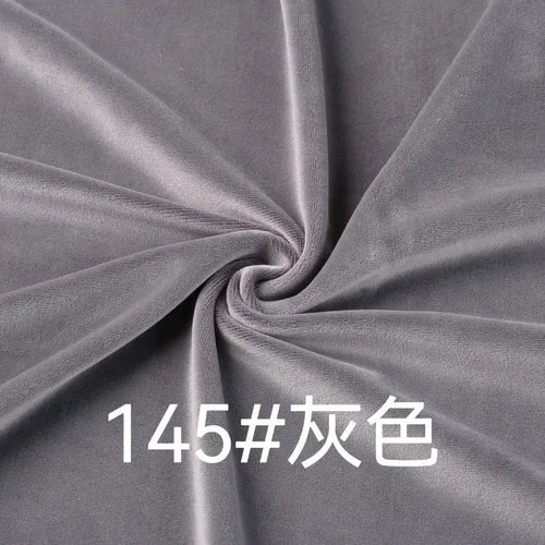 50CM* 50CM Crystal Super Soft Fluff Length 1mm Short Plush Fabric Doll Pillow Cover Blanket Pet Nest Bedding DIY Clothing Fabric