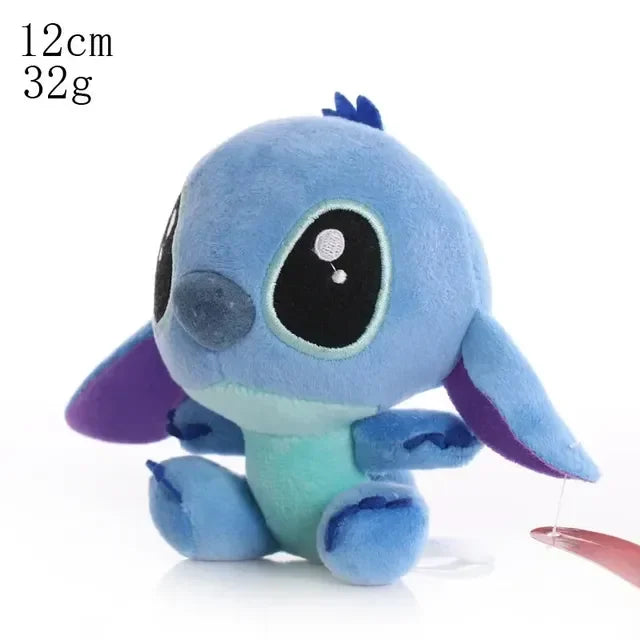 20cm Anime Stitch Plush Stuffed Kawaii Toys TV Same Paragraph Role Pendant Doll Kids Birthday Gifts Couple Models