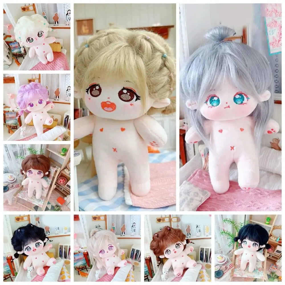 Durable Plush 20cm Cotton Doll Soft Stuffed Can Be Placed in a Shape Plush Doll Cartoon Anime Cute Plush Toy