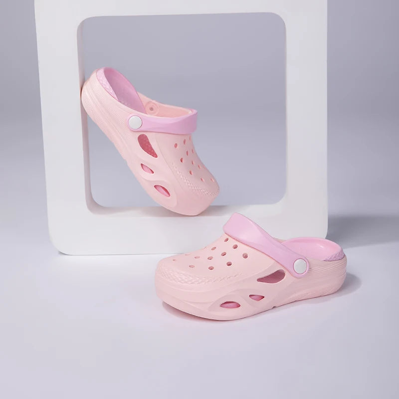 Clogs Shoes for Kids Garden Shoes Infantil Water Shoes Nina Beach Slippers Children Kids Mules Sandals
