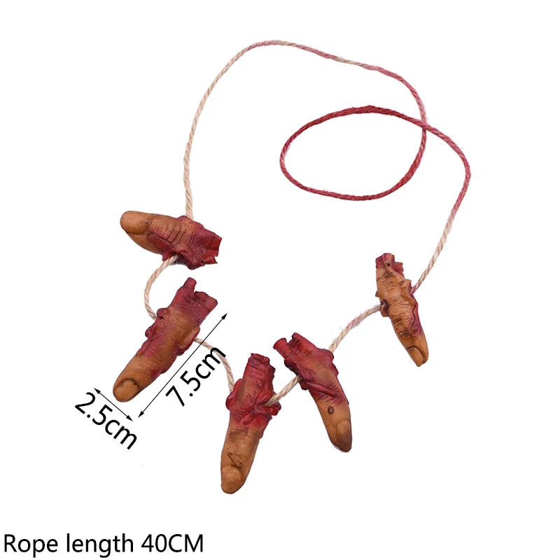 Halloween Realistic Simulation Bat Fake Bloody Mouse Broken Hand Tricky Prop Halloween Party Decoration Haunted House Decor