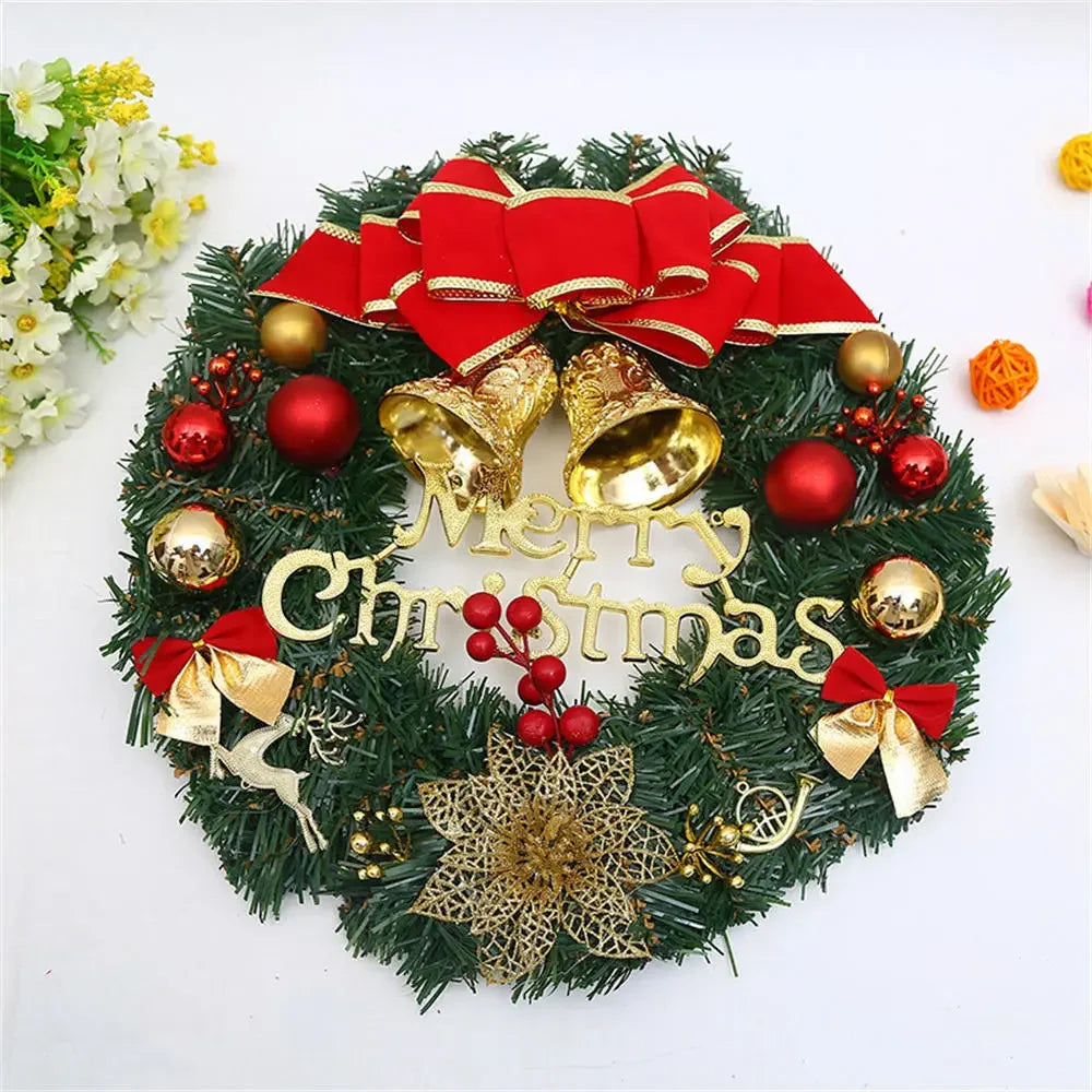 Halloween Wreath With Led Lights Door Hanging Decoration Pumpkin Witch Hat Leg Wreath Carnival Party Gifts Home Halloween Decor