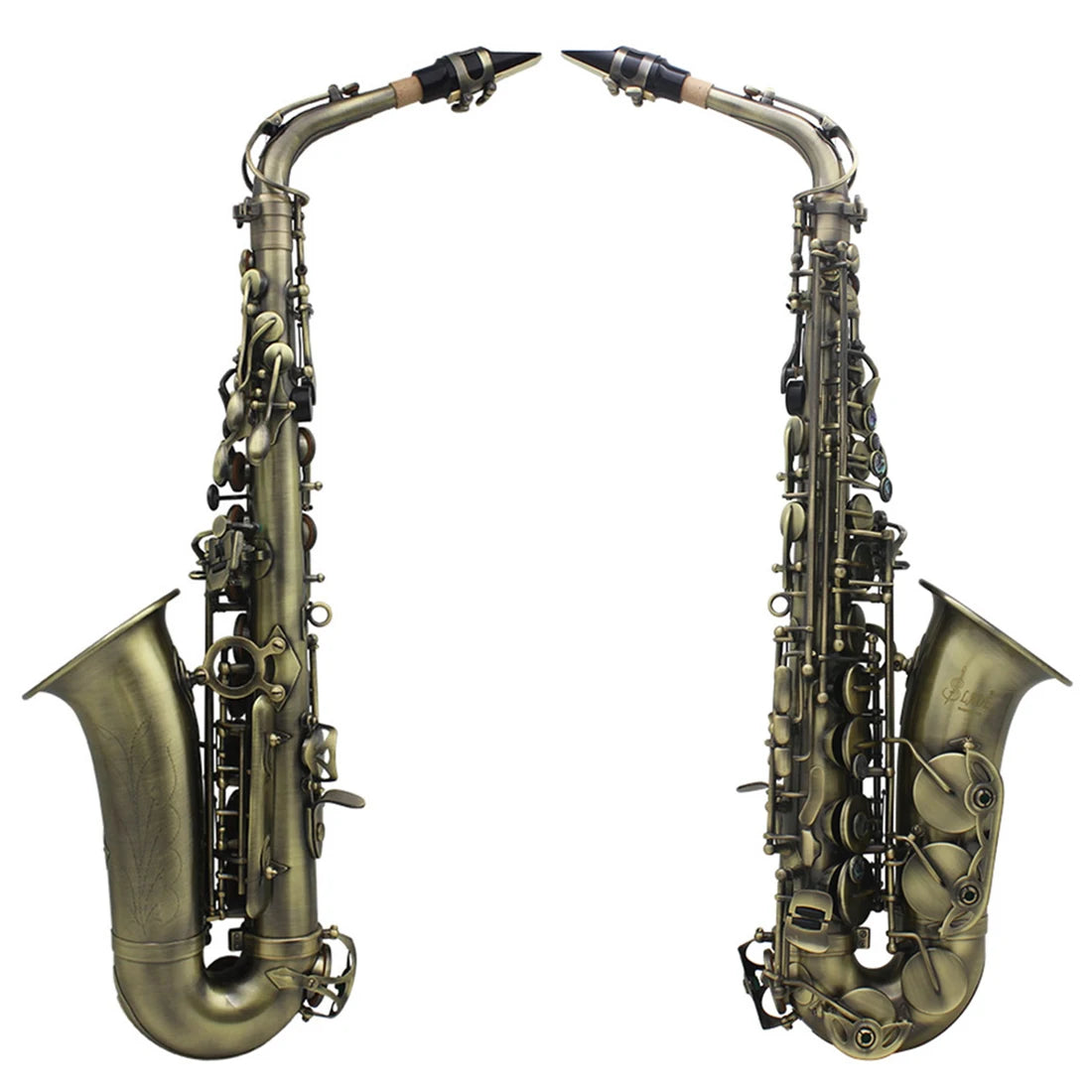 SLADE Eb Alto Saxophone High Quality Brass Body Saxophone Set Professional Woodwind Instruments With Case Reed Sax Accessory