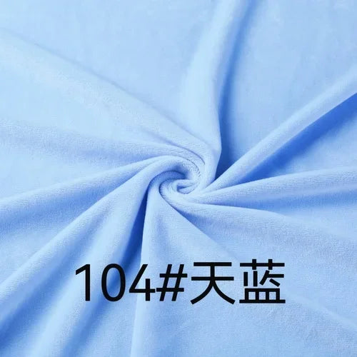 50CM* 50CM Crystal Super Soft Fluff Length 1mm Short Plush Fabric Doll Pillow Cover Blanket Pet Nest Bedding DIY Clothing Fabric