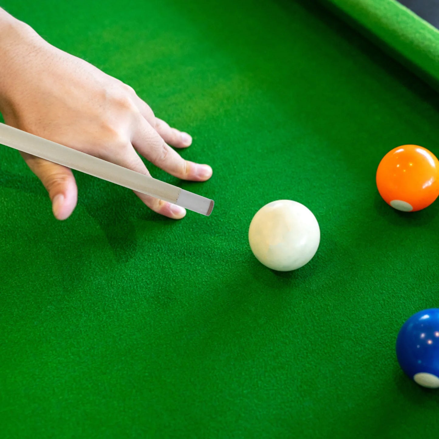 NEW Pool Cue Short Pole Pool Cue Kids Wood Billiard Cue Stick Childs Mini Cue Stick Short Kids Pool Cue 48cm Sticks 2024