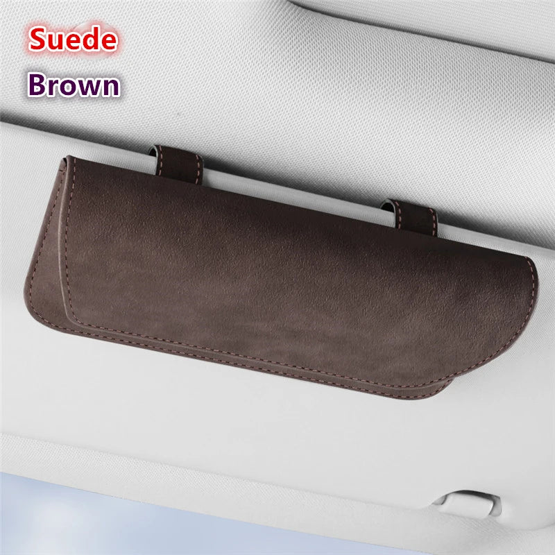 Car Glasses Case Organizer Storage Car Eyeglass Case Glasses Box for Car Sun Visor Organizer Sunglasses for BMW Glasses Case