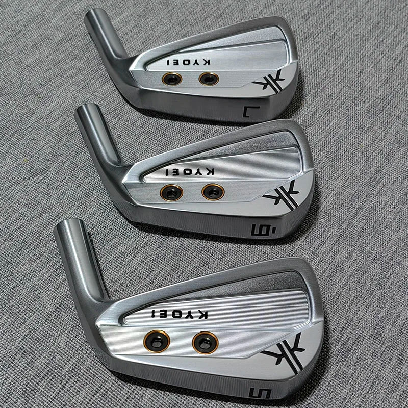 Tianwell Original KYOEI Golf Irons Set Silver Forged 4 5 6 7 8 9 P 7pcs for Men Golf Iron Head Only No Shaft